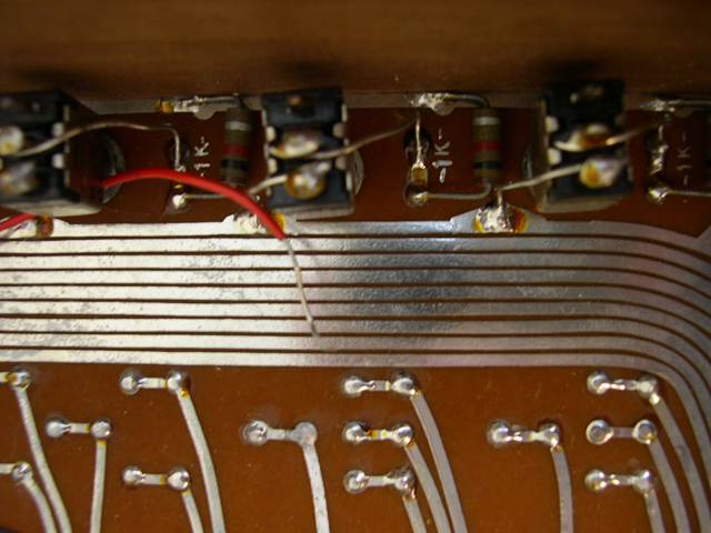  image of The underside of the input register switches. 