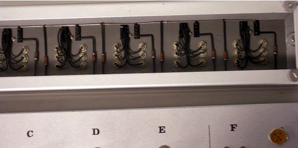  image of Underside of the relay control unit. 