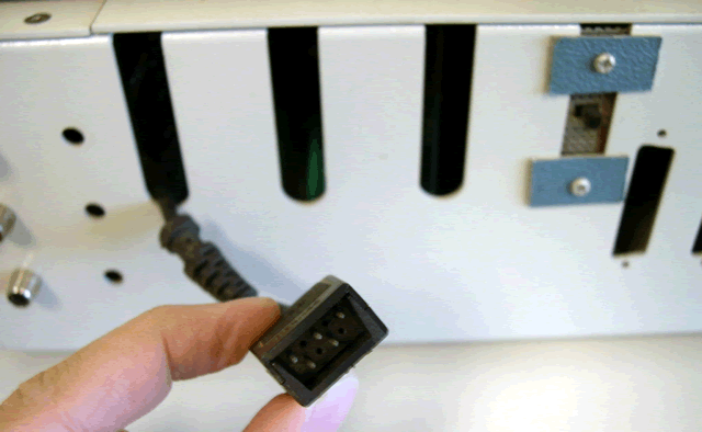 Notice that this connector just hangs out?