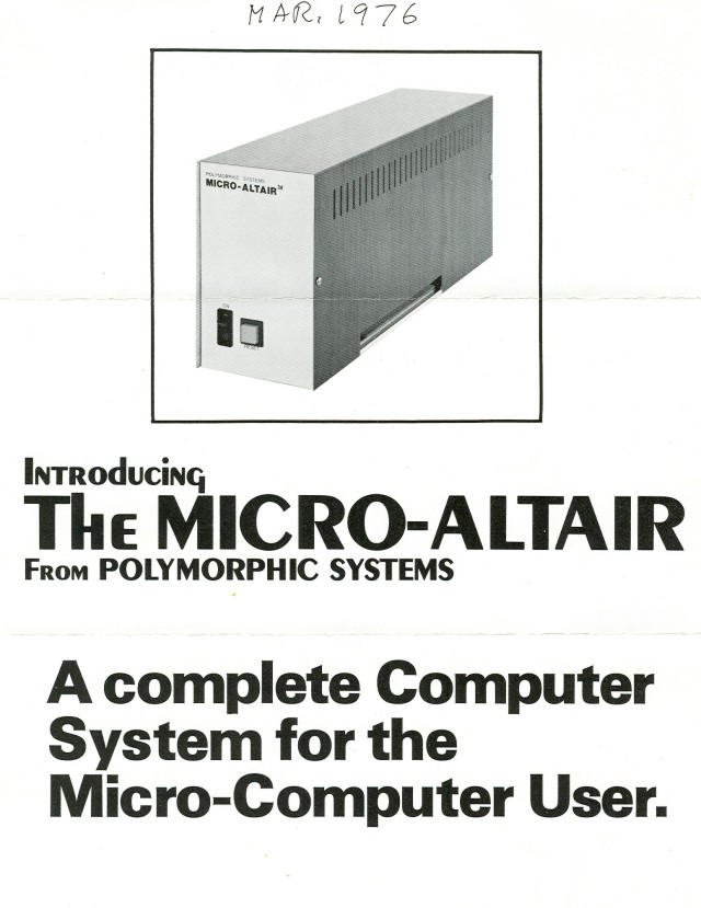 Cover of the brochure